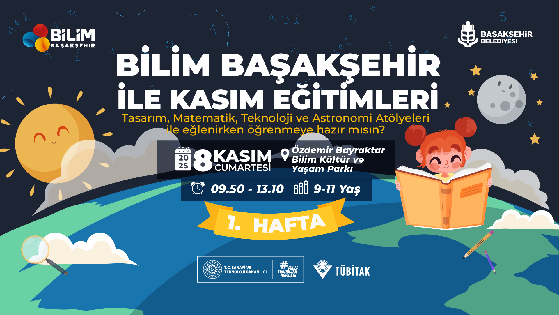 Bilim Başakşehir ile Kasım Eğitimleri