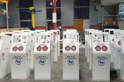 2 Yıl Önce Geliştirdikleri “El Dezenfeksiyon Otomatı” Corona Virüs Salgını Sonrası Yoğun Talep Almaya Başladı