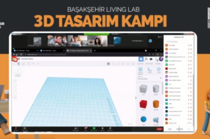 3D Tasarım Kampı Eğitimi