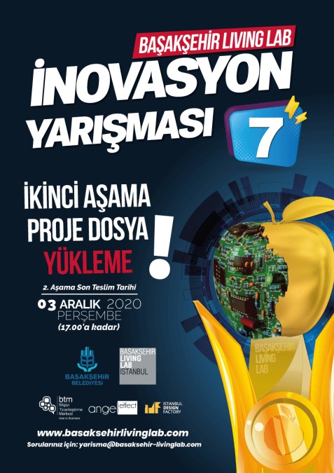 Başakşehir Living Lab İnovasyon Yarışması 7 – 2. Aşama Proje Yükleme Formu