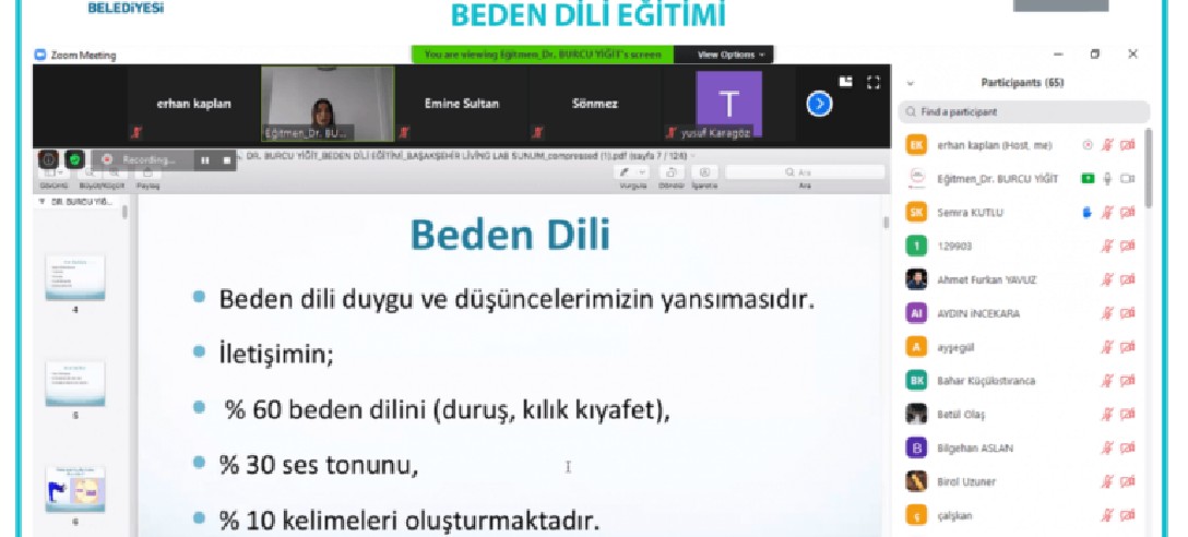 Beden Dili Eğitimi ile Artık Her şey Daha Farklı!