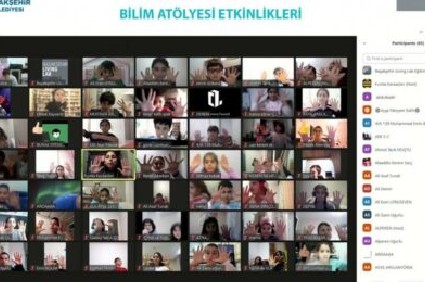 Bilim Atölyesi Etkinliklerinde Çocuklara Üretmenin Keyfi Yaşandı