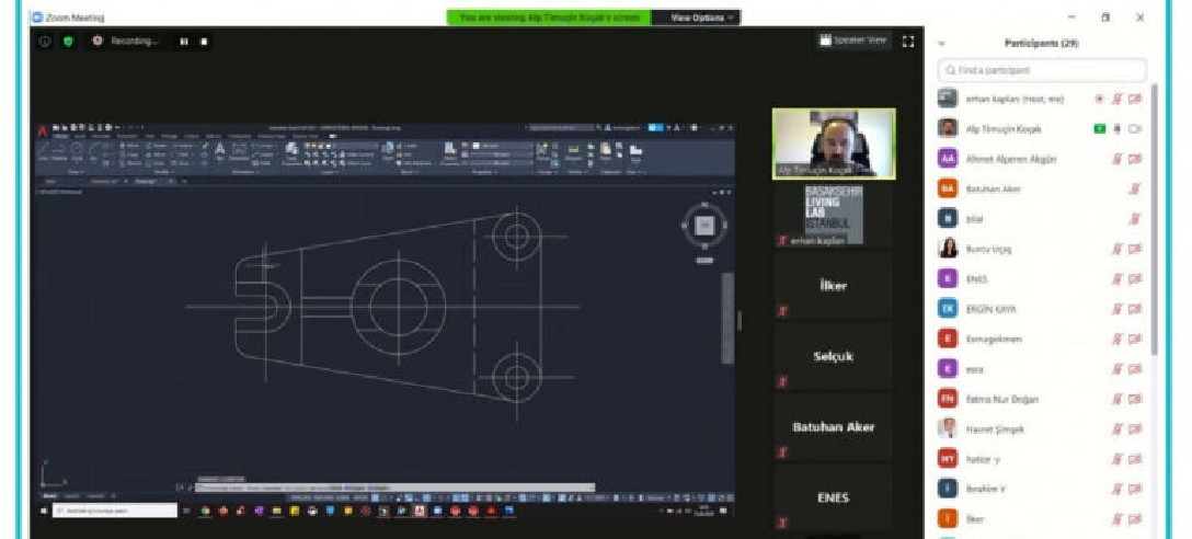 Canlı Ders: Autocad 2020 Eğitimi