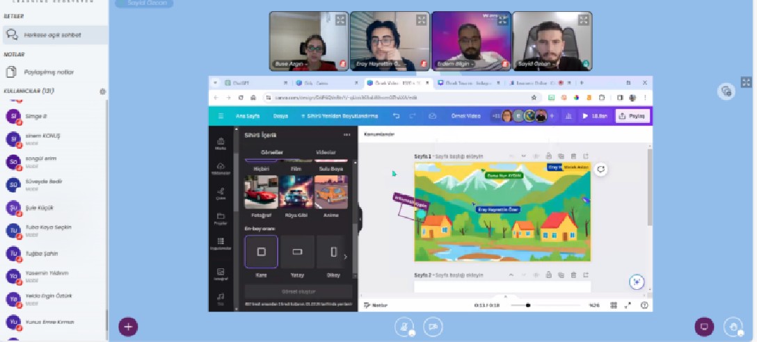 Canva Programı İle Etkili Sunum Şimdi Daha Kolay.