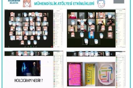 Çocuklar Mühendislik Atölyesi Etkinlikleri ile Üretmenin Tadını Çıkarttı