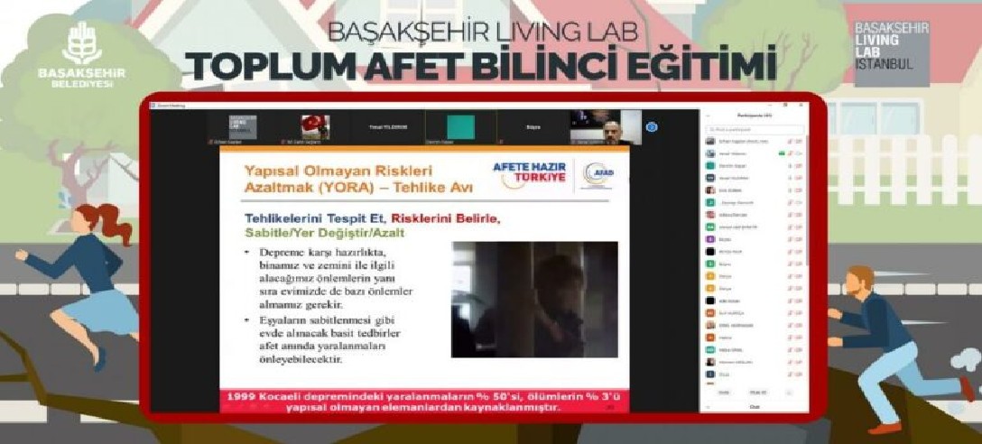 Deprem Kuşağıyla Toplum Afet Bilinci Eğitiminde Buluşuldu