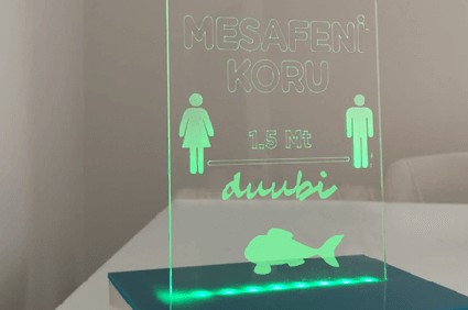 DUUBİ – Akıllı Sosyal Mesafe ve Hava Kalitesi Farkındalığı Cihazı