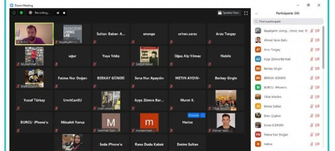 “Girişimciler Ekiplerini Nasıl Kurmalılar?” Eğitimi Online Olarak Verildi