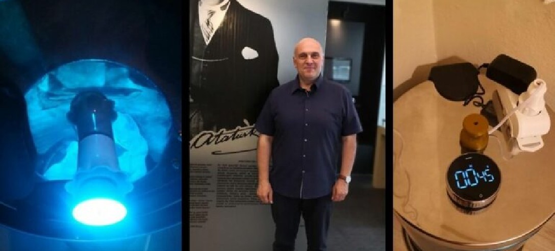 Kimya Öğretmeni Kılıç’tan Kovid-19’a Karşı Parayı Bile Steril Hale Getiren Cihaz