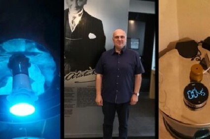 Kimya Öğretmeni Kılıç’tan Kovid-19’a Karşı Parayı Bile Steril Hale Getiren Cihaz