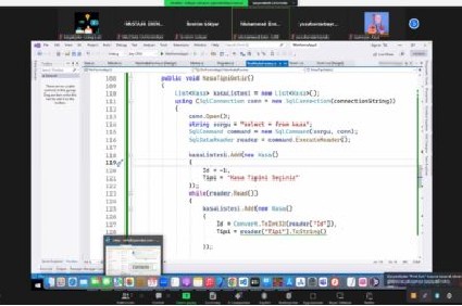 Liseliler İle Yazılım Kampında Buluştuk.